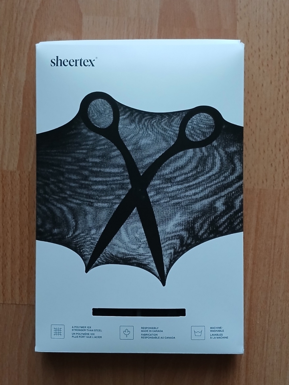 NIB Thigh Highs Sheertex Backseam Sheer Rip-Resist Tights XL Black
